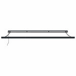 Tenda da Sole Retrattile Crema 4x3 m in Tessuto e Alluminio