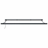 Tenda da Sole Retrattile Crema 4x3 m in Tessuto e Alluminio