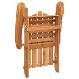 Sedia Adirondack da Giardino con Cuscini Legno Massello Acacia