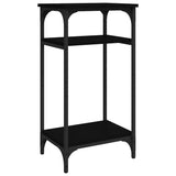 Tavolino Nero 40x30x75 cm in Legno truciolato