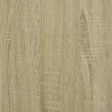 Tavolino Rovere Sonoma 50x35x52 cm in Legno truciolato