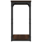 Tavolino Rovere Marrone 40x30x60 cm in Legno truciolato