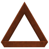 Fioriera da Giardino 50x43x75 cm in Acciaio Corten