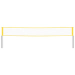 Rete da Badminton Gialla e Nera 600x155 cm Tessuto PE