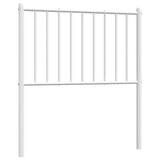 Testiera di Ricambio in Metallo Bianco 75 cm