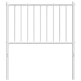 Testiera di Ricambio in Metallo Bianco 75 cm