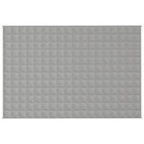 Coperta Ponderata Grigia 122x183 cm 5 kg in Tessuto