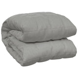 Coperta Ponderata Grigia 140x200 cm 6 kg Tessuto