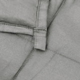Coperta Ponderata Grigia 140x200 cm 6 kg Tessuto