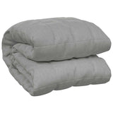 Coperta Ponderata Grigia 140x200 cm 10 kg Tessuto