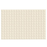 Coperta Ponderata Crema Chiaro 122x183 cm 9 kg Tessuto