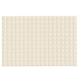 Coperta Ponderata Crema Chiaro 122x183 cm 9 kg Tessuto
