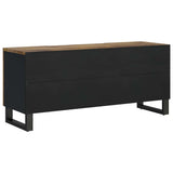 Mobile TV 105x33,5x46cm Legno Massello Mango Legno truciolato