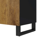 Mobile TV 105x33,5x46cm Legno Massello Mango Legno truciolato