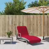 Asciugamani da Spiaggia 2 pz Borgogna 75x200 cm Tessuto 400 GSM