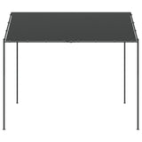 Tenda a Baldacchino Antracite 3x3 m in Acciaio e Tessuto