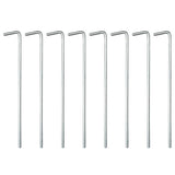 Tenda a Baldacchino Antracite 3x3 m in Acciaio e Tessuto