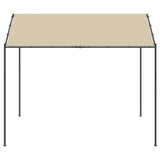 Tenda a Baldacchino Beige 3x3 m in Acciaio e Tessuto