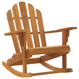 Sedie Dondolo Adirondack Giardino 2pz 79x100x103 Massello Teak