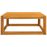 Set Divani da Giardino 2pz con Cuscini Legno Massello di Acacia