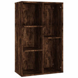 Libreria/Credenza Rovere Fumo 50x25x80 cm in Legno truciolato