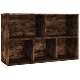 Libreria/Credenza Rovere Fumo 50x25x80 cm in Legno truciolato