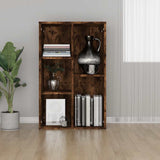 Libreria/Credenza Rovere Fumo 50x25x80 cm in Legno truciolato