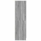 Armadio Grigio Sonoma 82,5x51,5x180 cm in Legno truciolato