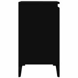 Mobile Lavabo Nero 58x33x60 cm in Legno truciolato