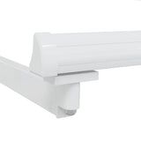 Tenda da Sole Bianco 3 x 2,5 m Metallo