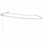 Tenda da Sole Bianco 3 x 2,5 m Metallo