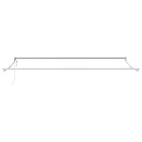 Tenda da Sole Bianco 4  3 m Metallo