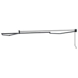 Tenda da Sole Antracite 3 x 2,5 m Metallo