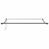 Tenda da Sole Antracite 3 x 2,5 m Metallo
