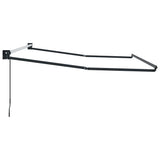 Tenda da Sole Antracite 3 x 2,5 m Metallo