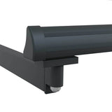 Tenda da Sole Antracite 4  3 m Metallo