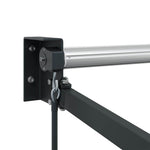Tenda da Sole Antracite 4  3 m Metallo
