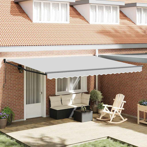 Tenda da Sole Antracite 4  3 m Metallo