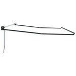 Tenda da Sole Antracite 4  3 m Metallo