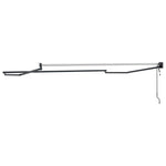 Tenda da Sole Antracite 3 x 2,5 m Metallo
