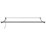 Tenda da Sole Antracite 3 x 2,5 m Metallo