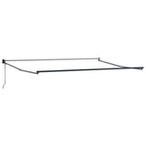 Tenda da Sole Antracite 5 x 3 m Metallo