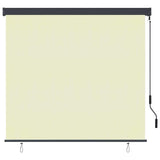 Tenda a Rullo Esterna Rigato Crema 180 x 250 cm Tessuto