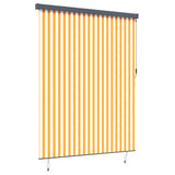 Tenda a rullo Bianco e Arancione 200 x 250 cm