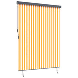 Tenda a rullo Bianco e Arancione 200 x 250 cm