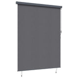 Tenda a rullo Antracite 200 x 250 cm Tessuto e Alluminio