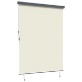 Tenda a Rullo Esterna Rigato Crema 200 x 250 cm Tessuto