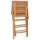 Sedie da Giardino Pieghevoli 2pz 56x63x90cm Legno Massello Teak