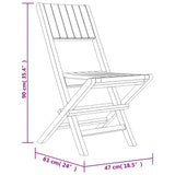 Set da Pranzo da Giardino 7 pz in Legno Massello di Teak