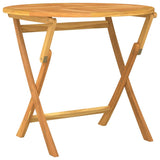 Set da Pranzo per Giardino 5 pz in Legno Massello di Teak